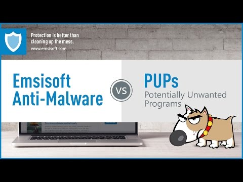 Emsisoft Anti-Malware vs PUPs