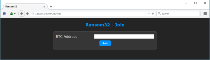 All you need to get your own customized ransomware is a Bitcoin address to send your earnings to