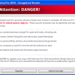 XP AntiSpyware 2010 Rogue Security Software